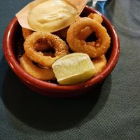 Calamares venganos;-) #Veganuary at CactusCat Bar in Barcelona