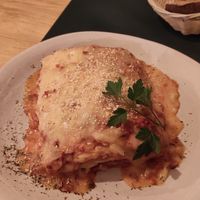 Lasaña at CactusCat Bar in Barcelona