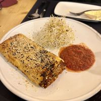 Sausage pastry  at CactusCat Bar in Barcelona