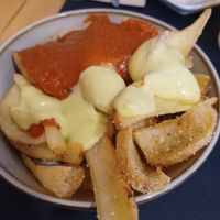 Patatas bravas at CactusCat Bar in Barcelona