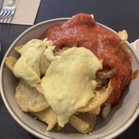 Patatas bravas  at CactusCat Bar in Barcelona
