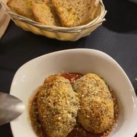 Quinoa croquettes  at CactusCat Bar in Barcelona