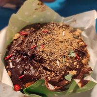 Muffin de chocolate  #Veganuary at CactusCat Bar in Barcelona