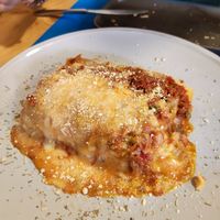 Lassanya! 🤤 at CactusCat Bar in Barcelona