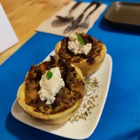 Xampis at CactusCat Bar in Barcelona