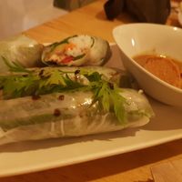 Viet rolls at CactusCat Bar in Barcelona