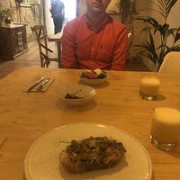 Scrumptious lunch  at CactusCat Bar in Barcelona