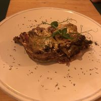 Lasaña at CactusCat Bar in Barcelona