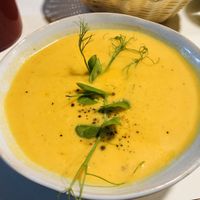 パンプキンスープ at CactusCat Bar in Barcelona