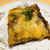 ラザニア at CactusCat Bar in Barcelona