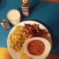 All Day English Breakfast at CactusCat Bar in Barcelona