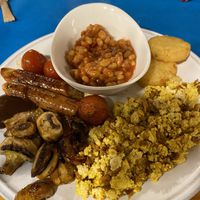 All day breakfast  at CactusCat Bar in Barcelona