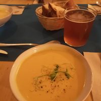 Soup at CactusCat Bar in Barcelona