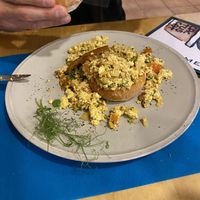 Tofu roll  at CactusCat Bar in Barcelona