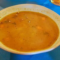 Lentil soup at CactusCat Bar in Barcelona