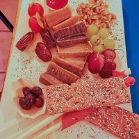 Cheese platter at CactusCat Bar in Barcelona