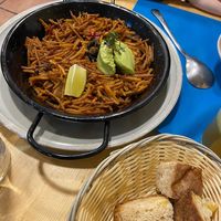 paella at CactusCat Bar in Barcelona