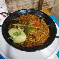 El allioli de aguacate impresionante! Delicioso at CactusCat Bar in Barcelona