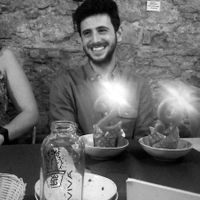 Chocolate muffins. at CactusCat Bar in Barcelona