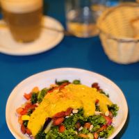 Side salad  at CactusCat Bar in Barcelona