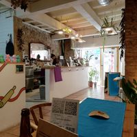 Bar at CactusCat Bar in Barcelona