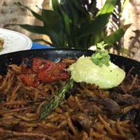 Fideuá  at CactusCat Bar in Barcelona