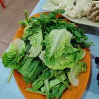 Vegetables at May Flower Restaurant in Tanah Rata