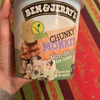 Chunky monkey vegano at Vegan Streets in Madrid