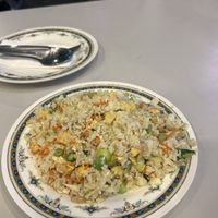 Simple fried rice with tofu  at Ferm Nyonya in Tanah Rata