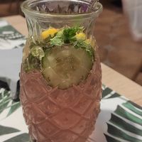 Watermelon lemonade at Aloha Poke in Lodz