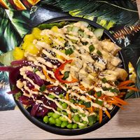 Bowl nr 2 z tofu at Aloha Poke in Lodz