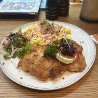 Veganes Schnitzel  at Oskar in Bayreuth
