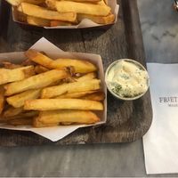 Fries with vegan mayo  at Friet Elite in Maastricht