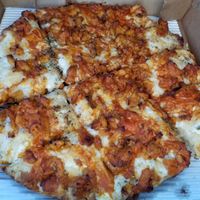 The Vegan Firebird - buffalo chicken and party sauce at Ohio Pie in Brunswick