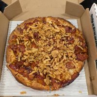 Vegan piggy bird at Ohio Pie in Brunswick