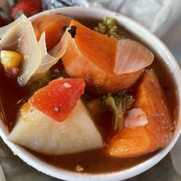 Vegetable soup at Juicy's Wellness Cafe in Murfreesboro