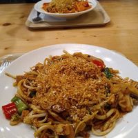 rice noodles at Wok to Walk - Warmoesstraat in Amsterdam