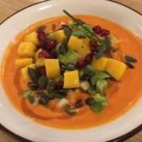 Mango Gazpachos  at Bar Hola Flora in Burgos