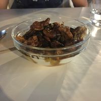 Yogurt de coco / coconut yogurt (vegan) at Bar Hola Flora in Burgos