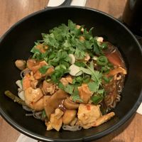 Tofu fried noodles   at Sasou in Munich