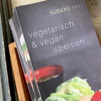 veg*n menu at Sasou in Munich