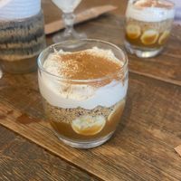 Vegan bannoff at Casa Graviola in Vitoria