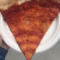 Vegan cheese pizza  at Zorch Pizza in Richmond