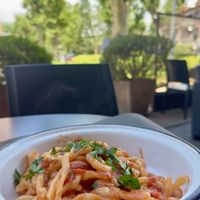 pici aglione  at Marylebone Cafe in Passignano Sul Trasimeno