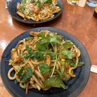 Chipotle udon noodles with tofu  at Lalo in Cincinnati