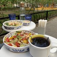 Потрясающе вкусно и уютно! at Abu Gosh in Moscow