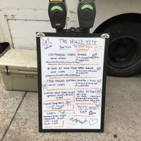 Menu at The Veggie Yeti in Denver