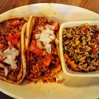 Barbacoa cauliflower pita tacos at BJ's in Lexington