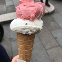 Almond + strawberry  at Ciokkolatte in Padua