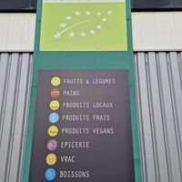 Vegan products at Biomonde in Saint-brevin-les-pins